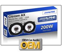 Alpine Haut-parleurs voiture SXE-1325S – Enceintes coaxiales 2 voies 130 mm