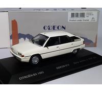 Citroën BX 16 TRS de 1983 blanche au 1/43 de Odéon 074