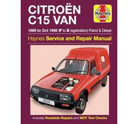 Citroen C15 Van Petrol & Diesel (89 - Oct 98) Haynes Repair Manual