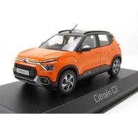 CITROËN C3 Indian Market 2021 Orange & Grey Roof NOREV 1/43 Ref 155222