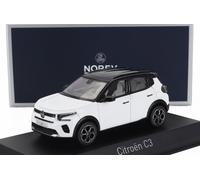 CITROËN C3 2024 Polar White & Black roof NOREV 1:43 Réf 155311