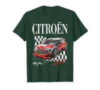 Citroen C3 Racing 2017 T-Shirt, Homme, Vert Forêt, XL