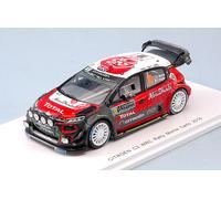 Citroën C3 WRC #10 4ème Monte Carlo 2018 K.Meeke / P.Nagle 1:43 Modèle S5960