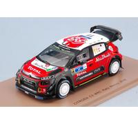Citroen C3 WRC #11 5th Rally Guanajuato Mexico 2018 S.LOEB / D.Elena 1:43
