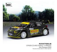 CITROEN C3 WRC #20 SOLBERG / MIKKELSEN RALLYE SARDE 2020