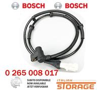 Citroen C4 Peugeot 307 Capteur ABS Bosch 0265008017 4545F6 9661974980