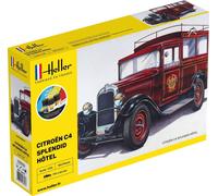 Citroen C4 Splendid Hotel 1/24 Heller + colle et peintures