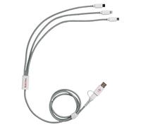 Citroën - Câble Téléphone Compatible avec Modèles C3 C4 C5 C6 C8 1,5M Noir - Charge Rapide et Transfert de Données Haute Vitesse - Idée Cadeau pour fans de voitures - Produit Officiel de la marque