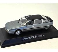 Citroen CX Turbo 2 Prestige 1986 Gris Métallique NOREV 1:43 Modèle Métal