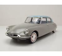 Citroen DS 19 1956 Gris Bleu Clair Maquette de Voiture 1:18 Norev