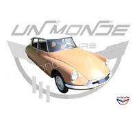 Citroen DS 19 1959 Ecaille Blonde With White Roof