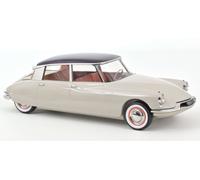 CITROEN DS 19 - 1959 - light grey / grey - Norev 1:12