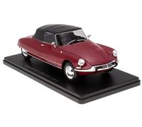 Citroen DS 19 décapotable Bordeaux