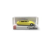 Citroën DS 19 jaune toit gris - HO 1/87 - BUSCH 48028