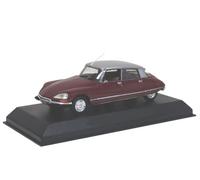 Citroën DS 23 Pallas 1972 Rouge Grenade et Argent 1/43