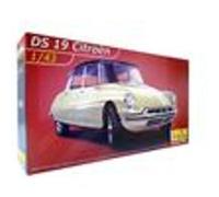 Heller Voiture miniature Citroën DS 19 1:43 Blanche 26 pièces Neuve