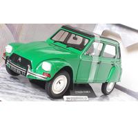 CITROEN DYANE 6 VERTE SOLIDO REF S1800308 ECHELLE AU 1/18 EME VOITURE COLLECTION