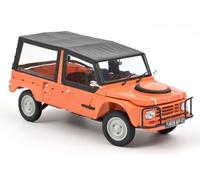 Norev Voiture miniature Citroën Méhari 4x4 1979 Kirghiz Orange 1:18 181654