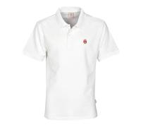 Citroën - Polo Manche Courtes - Unisexe - Logo Chevron - Idée Cadeau pour Fans de Voitures - Produit Officiel de la Marque - Casual et Stylé pour Toutes Les Occasions - 100% Coton - Blanc - L