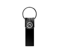 Citroen Porte-clés noir officiel, logo nouveau noir, Noir, Taglia unica