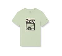 CITROËN T- Shirt 2cv Automobiles Françaises Stampa Larga C24s, Pale Jade, XL Homme
