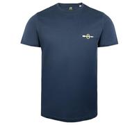 Citroën, T-Shirt Fleche, 100% Coton Design Moderne, Parfait pour Les Fans de la Marque, Idéal pour Un Look de Tous Les Jours Décontracté et Stylé, Bleu, L