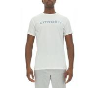 CITROËN T- Shirt Logo Stampa Larga C24s, Blanc, Large Homme