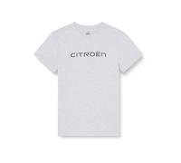 CITROËN T- Shirt Logo Stampa Larga C24s, Gris Clair chiné, XL Homme