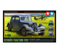Citroën Traction 11cv Tamiya 1/48 : Reproduction Détaillée De La Célèbre Berline