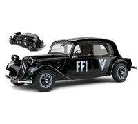 Citroën Traction 7 Ffi 1944 Black 1:18 Model Solido