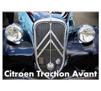 Citroen Traction Avant (Wandkalender 2026 DIN A2 quer), CALVENDO Monatskalender: Mit seiner Gangsterlimousine "Traction Avant" gelang Citroen 1934 ... bis 1957 produziert und hielt viele Rekorde.