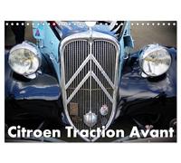 Citroen Traction Avant (Wandkalender 2026 DIN A4 quer), CALVENDO Monatskalender: Mit seiner Gangsterlimousine "Traction Avant" gelang Citroen 1934 ... bis 1957 produziert und hielt viele Rekorde.