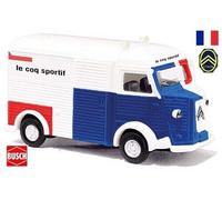 Citroen Type H fourgon (1948) "Le Coq Sportif" - Busch - Echelle 1/87 - Ho