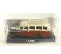 Norev Modèle réduit Citroën U23 Autocar 1947 – Die-cast 1/87 – Marron et crème