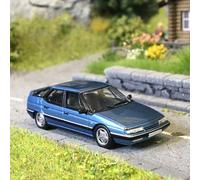Citroën XM, bleu métal, 1989 - SAI 3035 - HO 1/87