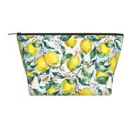Citron aux Fruits Jaunes millésimés, Trousse de Toilette Trousse de Maquillage Sac à cosmétiques Trousse de Toilette de Voyage Portable