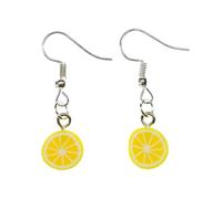 Citron Earrings Miniblings fruit orange citron lime tranche jaune