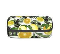 Citron et Olive, Trousse à Crayons, Trousse à Crayons, Trousse à Crayons de Grande capacité, Trousse à cosmétiques