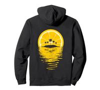 Citron été - Sunset Tropical summer, cadeau, soleil, splash Sweat à Capuche