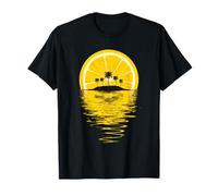 Citron été - Sunset Tropical summer, cadeau, soleil, splash T-Shirt
