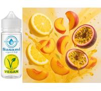 Citron Pêche Passion - Concentré d'arômes citron, pêche et fruit de la passion - Vegan - Sasami - 100 ml
