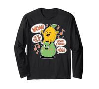 Citron sur Poire : Un Design Fruitier Amusant Manche Longue
