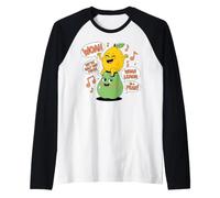 Citron sur Poire : Un Design Fruitier Amusant Manche Raglan