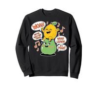 Citron sur Poire : Un Design Fruitier Amusant Sweatshirt