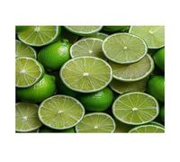 Citron Vert Fruit Tranche Puzzle, 1000 Pièces pour Adultes Haute Qualité