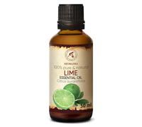 Citron Vert Huile Essentielle 50ml - Citrus Aurantifolia pour Diffuseur - Aromathérapie - Citron Vert Parfum pour Humidificateur - Sauna - Cosmétique - Bougies - Détente Relaxation