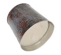 Citronella Extérieur Bougie 3 Mèches de Bougie de Godet Sgente Aromathérapie Bougie pour le Camping Living Culture, Iron 1pc