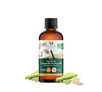 CITRONNELLE BIO - Huile Essentielle Chémotypée - Repousse les moustiques et autres insectes volants, désodorise la maison - 100% pure et naturelle - 30ml - Mességué