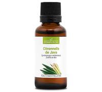 CITRONNELLE DE JAVA (Cymbopogon Winterianus) BIO - 30mL - Huile Essentielle de Qualité Premium - 100% Pure, Naturelle, chémotypée et intégrale