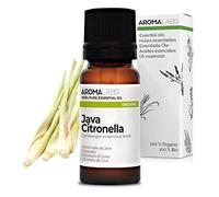 Citronnelle De Java BIO (Cymbopogon winterianus) - 10 mL - Huile Essentielle Chémotypée et Certifiée AB - Aroma Labs - Made in France
